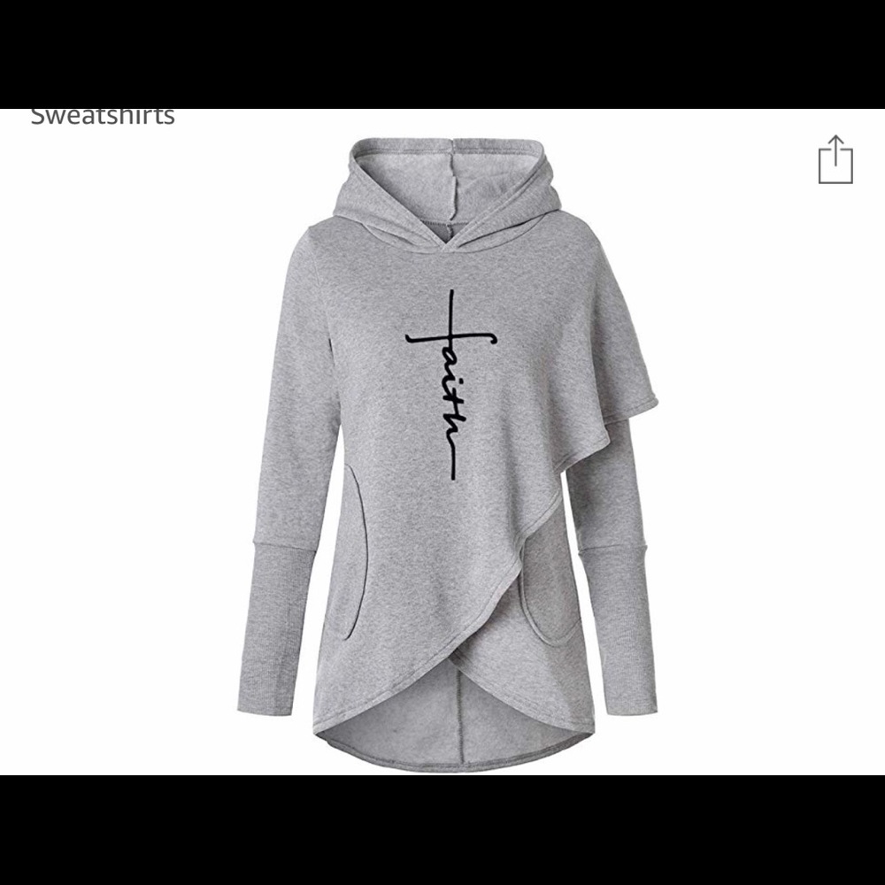 Cozy Gray Sweatshirt!
